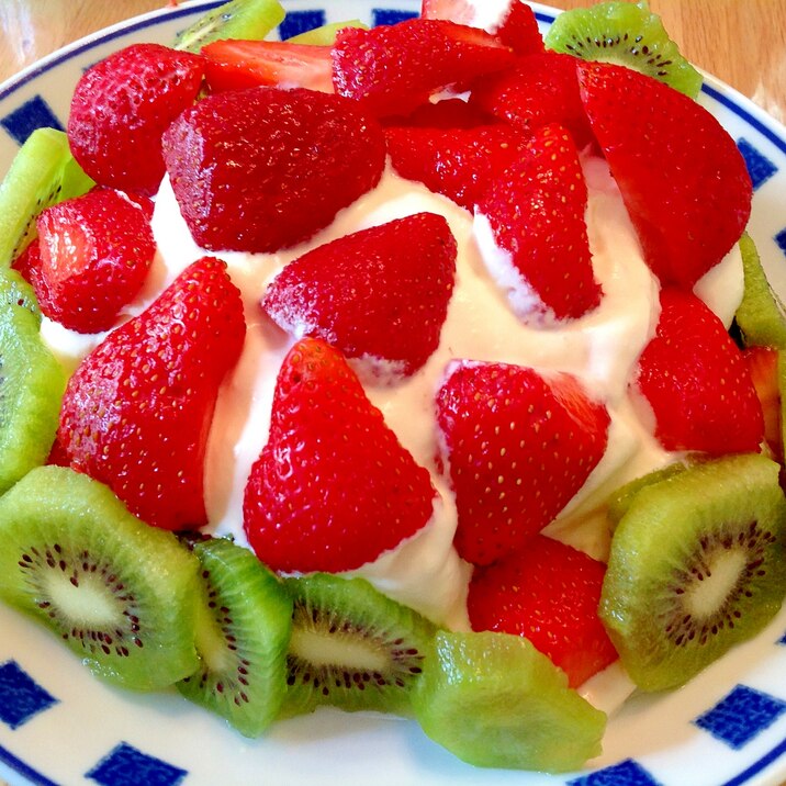 イチゴとキウイのメレンゲケーキ レシピ 作り方 By Findus 楽天レシピ